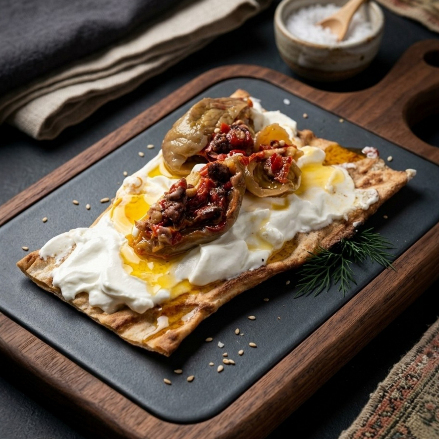 Kalache Makdous eggplant pickles